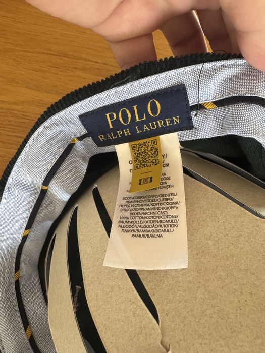 Czapka z daszkiem Ralph lauren