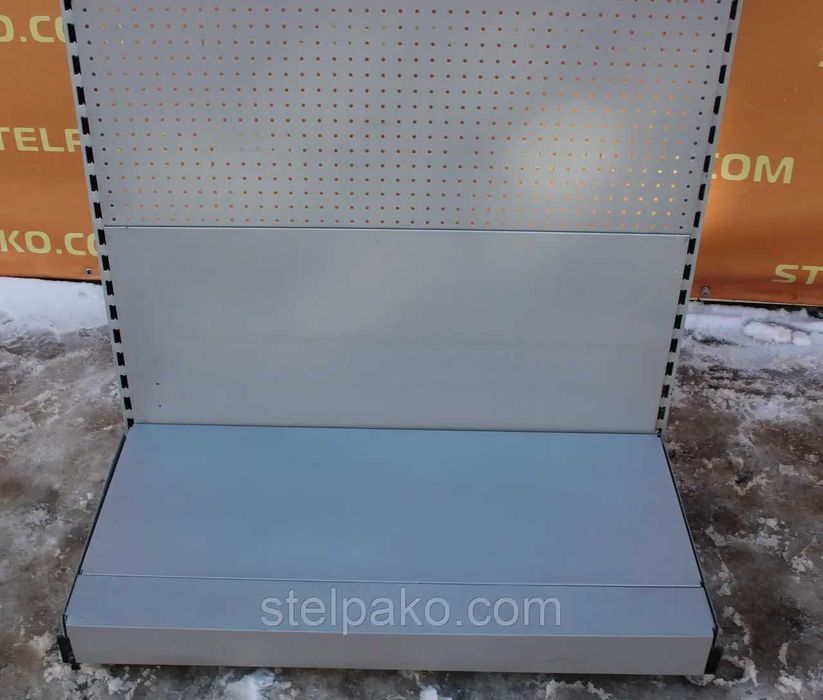 Торгові перфоровані стелажі «Віко» 195х100 см., Б/у 7888