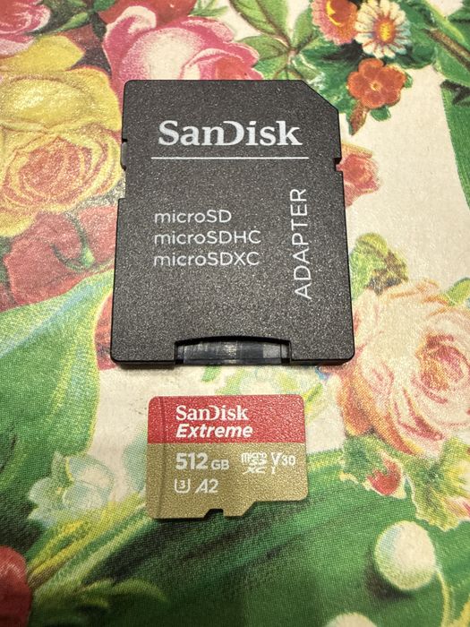 Oryginalna karta pamieci sandisk extreme 512gb sd sdxc