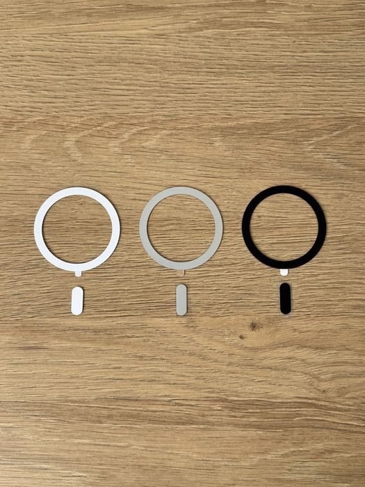 Металева наклейка MagSafe для iPhone металлическая наклейка