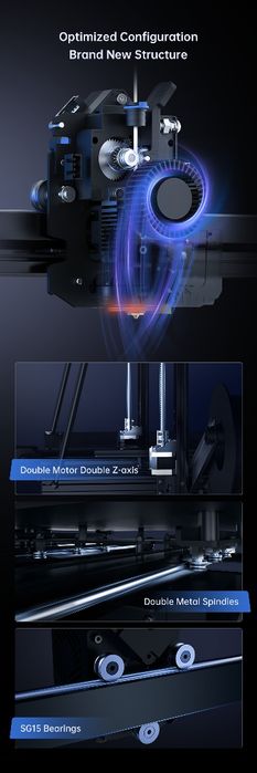 NOWA Anycubic Kobra 2 Max drukarka 3D 500x420x420mm duże pole robocze