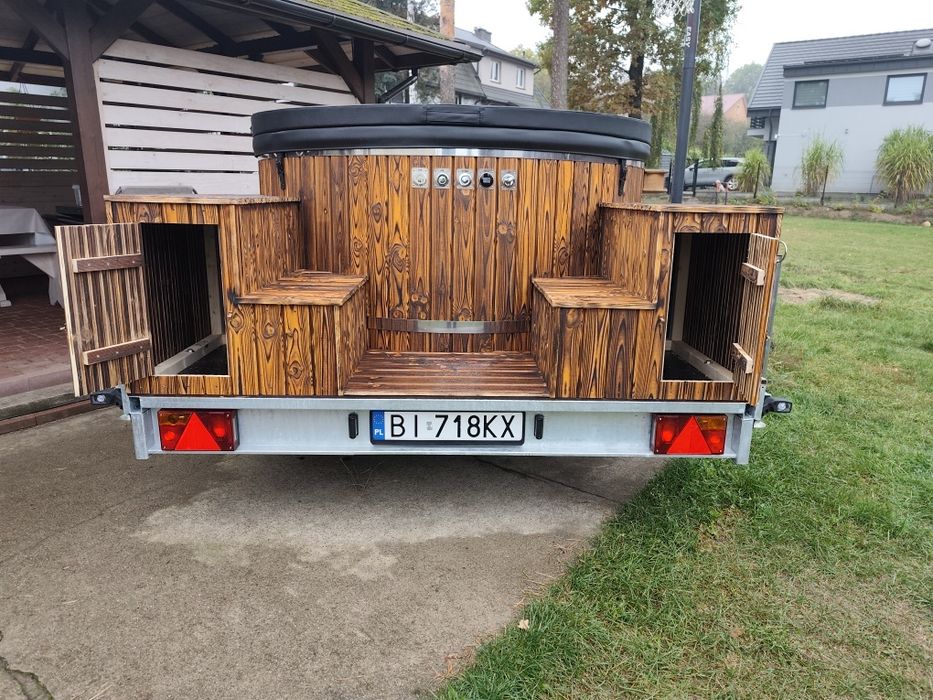 Mobilna balia ogrodowa jacuzzi