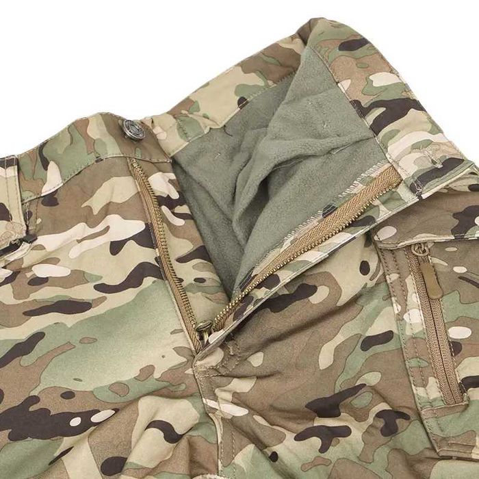 Тактичні штани S.archon X9JRK Camouflage CP Soft shell чоловічі теплі