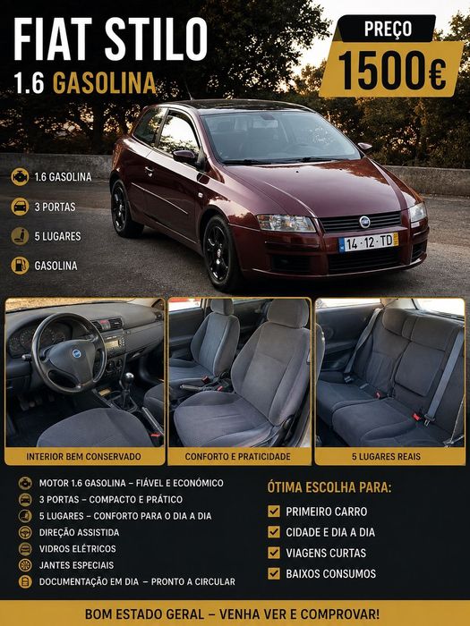 Fiat Stilo 1.6 Active477038600279838720