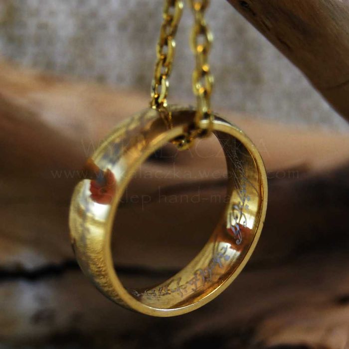 Jedyny Pierścień Saurona LOTR rozmiar 21 Władca Pierścieni
