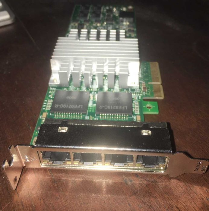 Karta Intel pro/1000 PT quad port lp 4x 1Gbit - GIGABIT ETHERNET