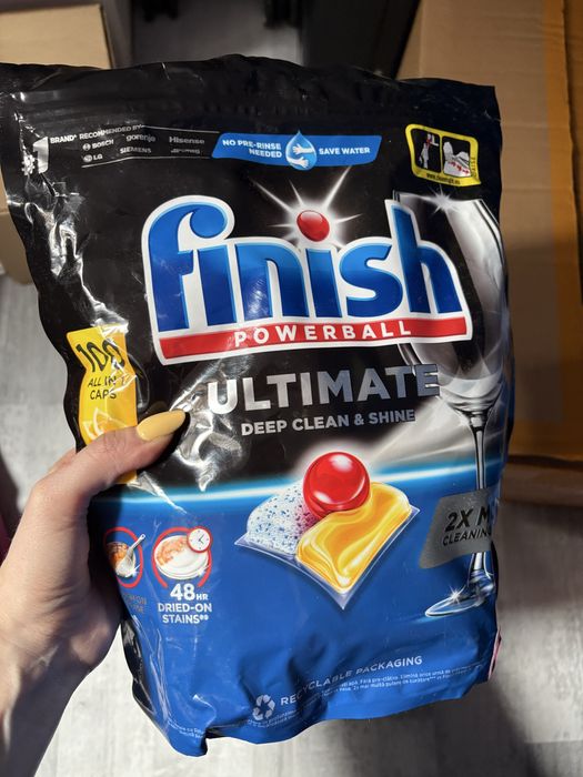 Finish ultimate kapsułki do zmywarki 100 sztuk