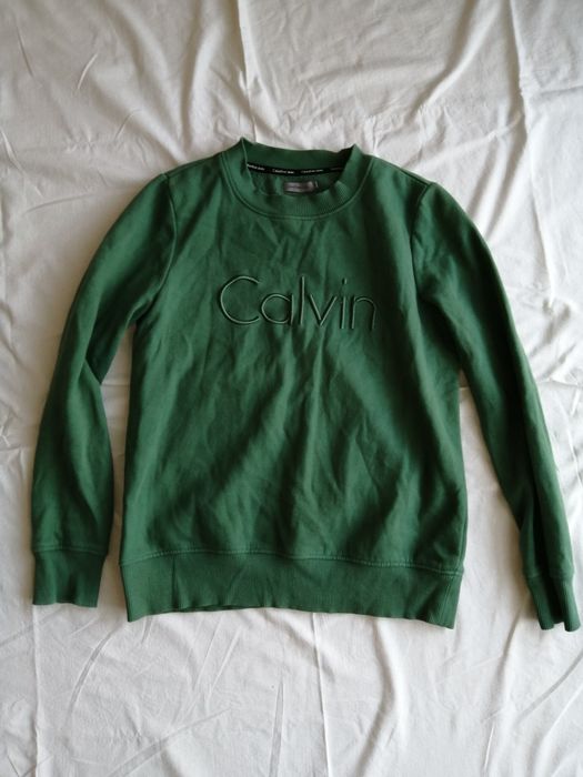 Bluza Calvin Klein Jeans zielona rozm S