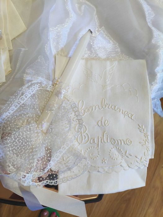 Vestido de Baptizado Menina