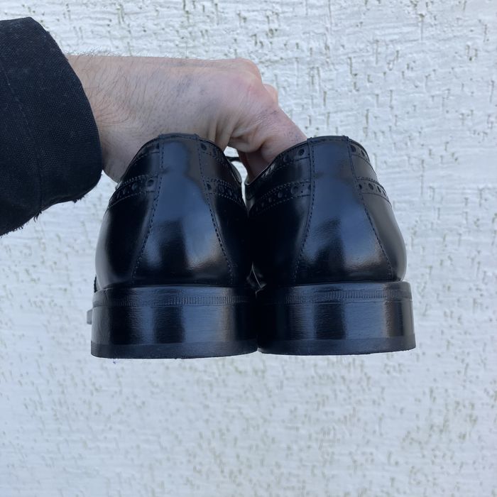 Мужские класические туфли оксфорды броги, р43-43,5, Англия