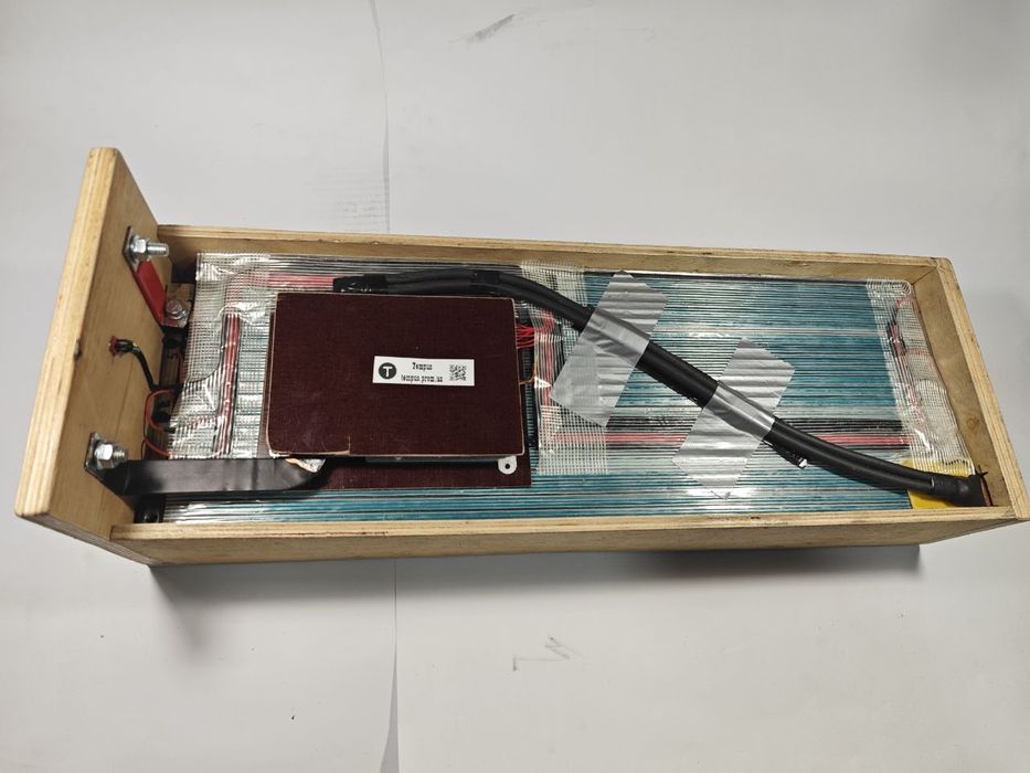 Li-ion аккумулятор 25,9V 180Ah 4,6kWh с BMS Jikong из пакетов LG E60X