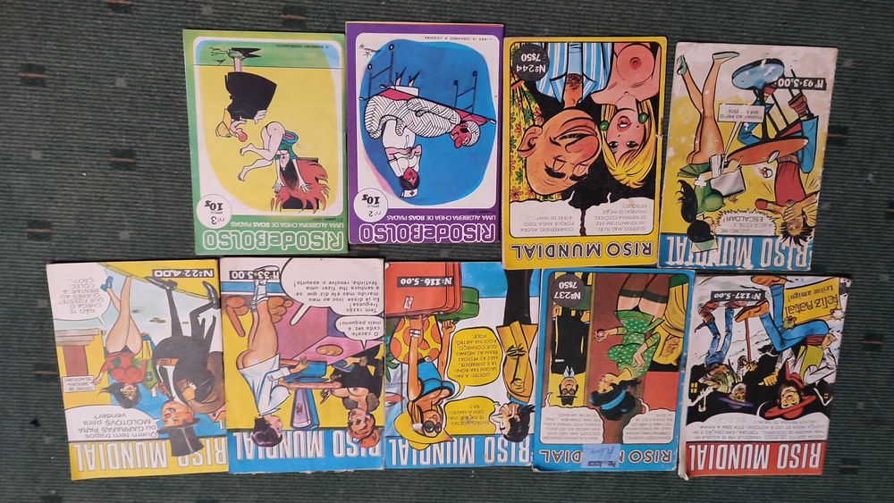 Lote 29 Livros de Humor BD e Cartoons