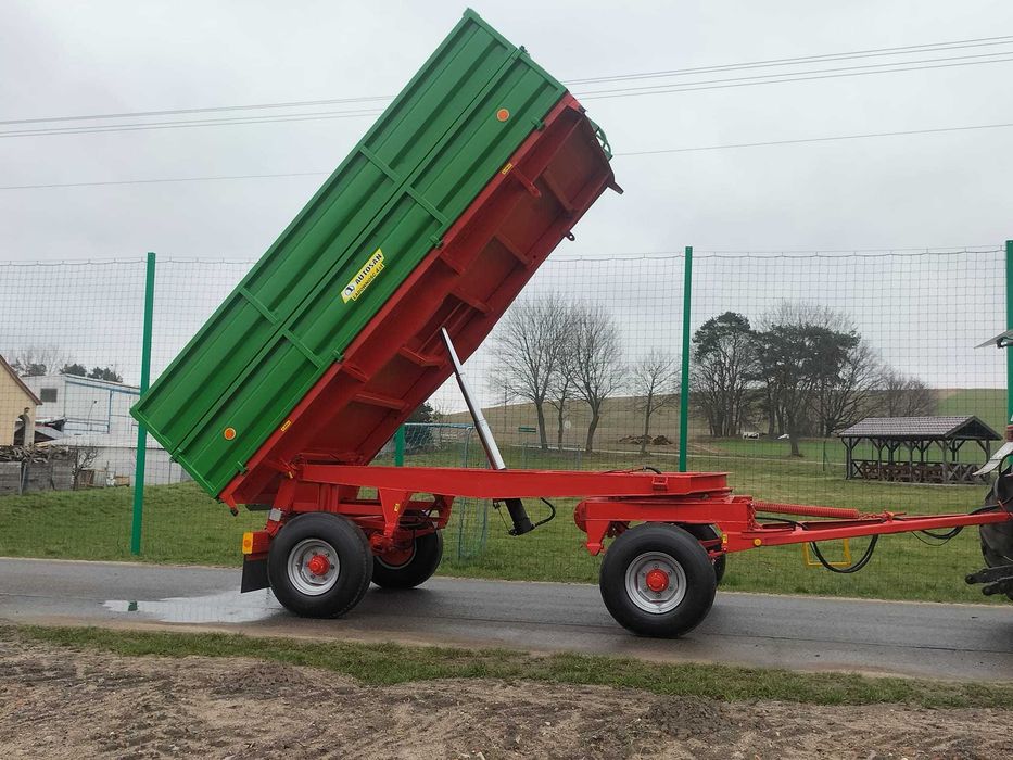 Przyczepa Wywrotka 3Str D47 D55 D35 HL IFA Nowy Siłownik Wywrotu 7-90T