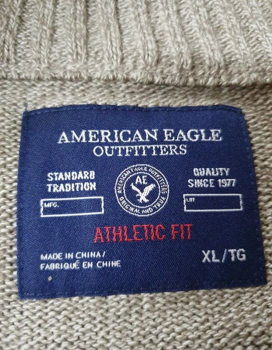 American Eagle sweter męski półgolf r XL