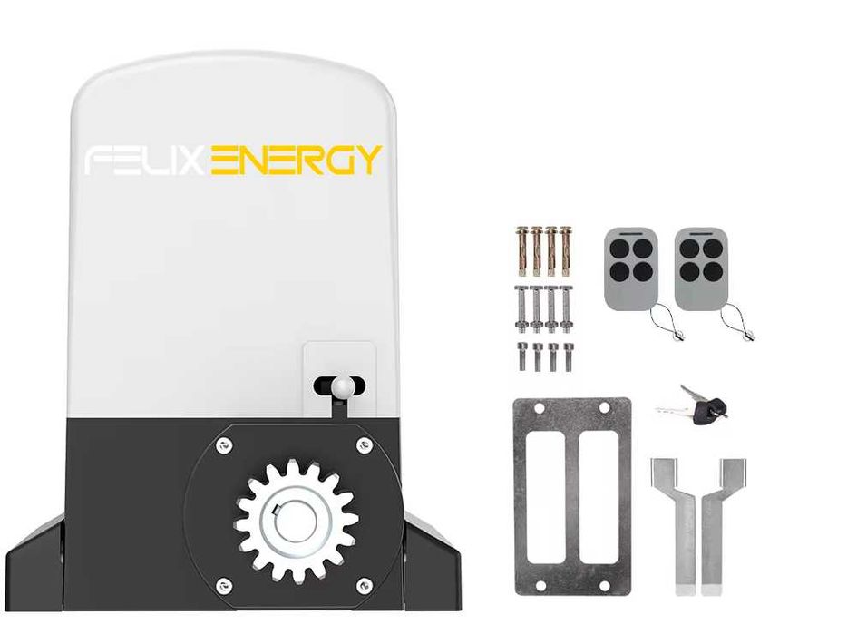 Automatismo de Correr até 1000Kg + 4 metros Cremalheira