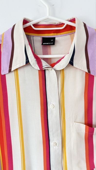 Gina Tricot damska koszula w pasy