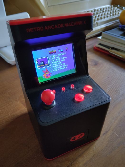 Mini Arcade Retro Arcade Máquina X 16 Bit 300 Jogos Consola Retro.