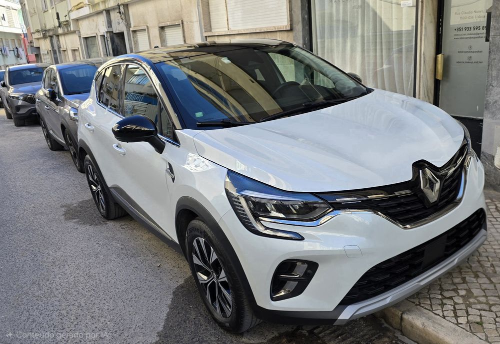 Captur 2 Gasolina e GPL de origem  em garantia de fábrica