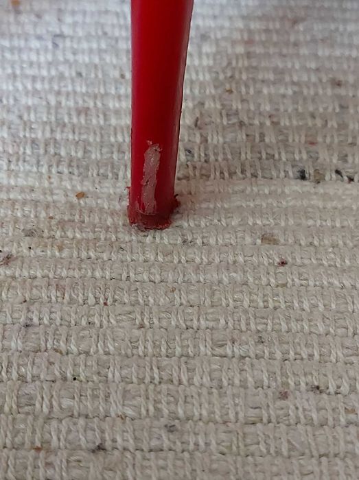 Czerwone szpilki lakierowane