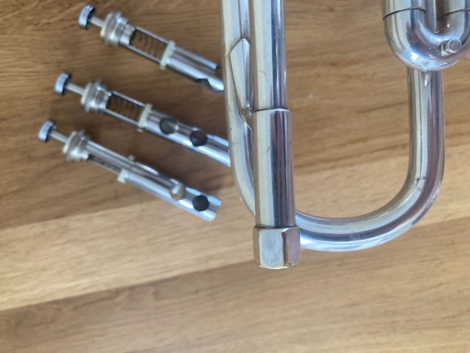 Trabka b getzen eterna severinsen posrebrzana medium large bore