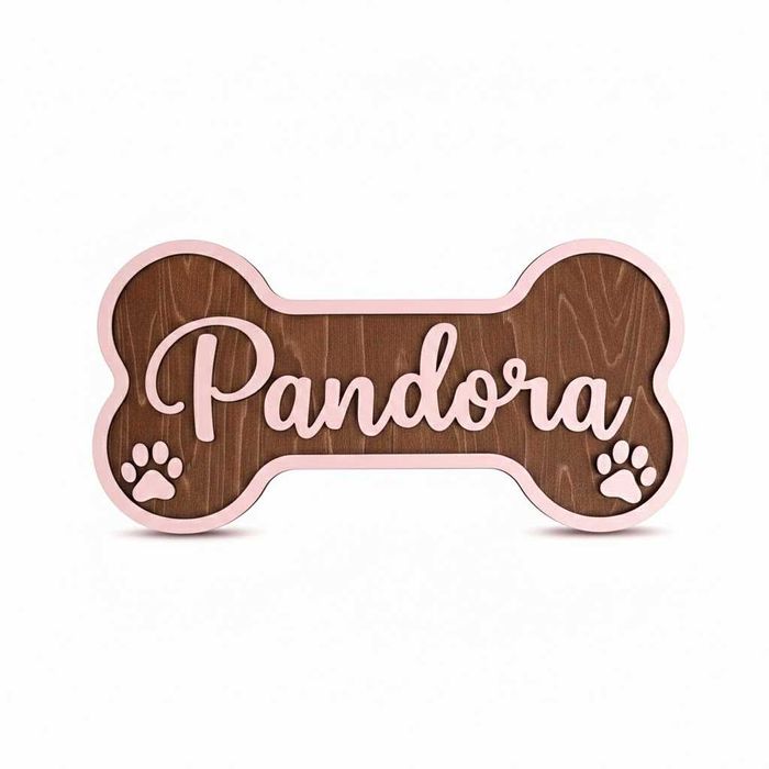 Placa nome para animal de estimação   - PERSONALIZADA