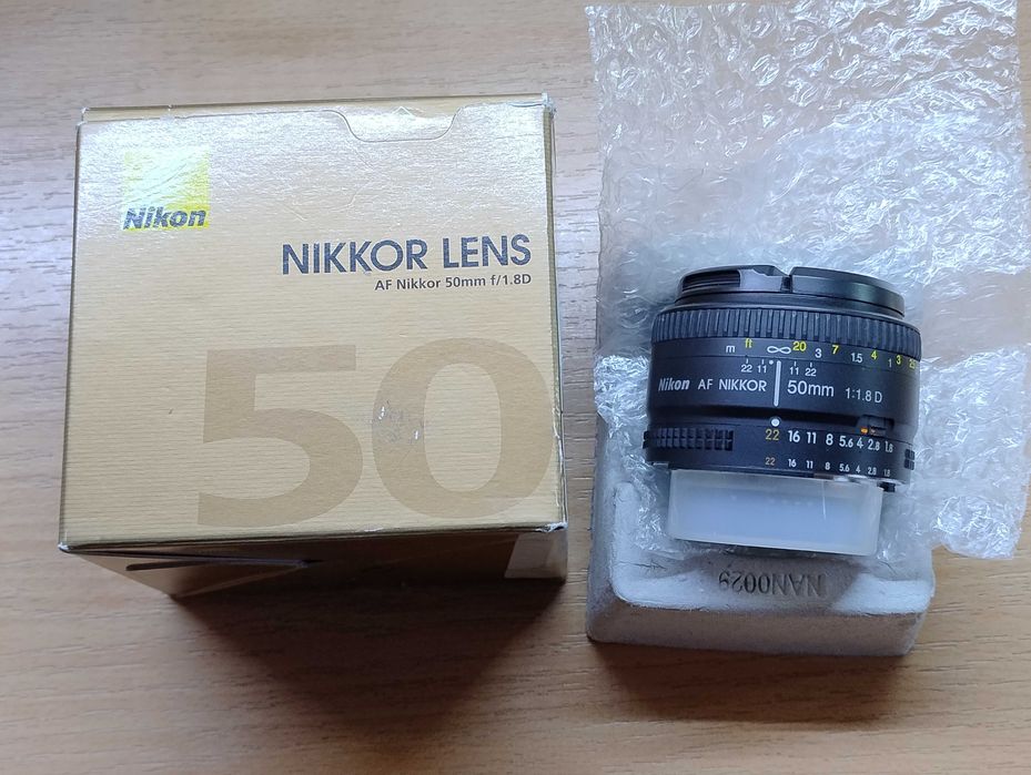 nikkor 50 mm 18d - купити об'єктиви - Ціна на OLX.ua