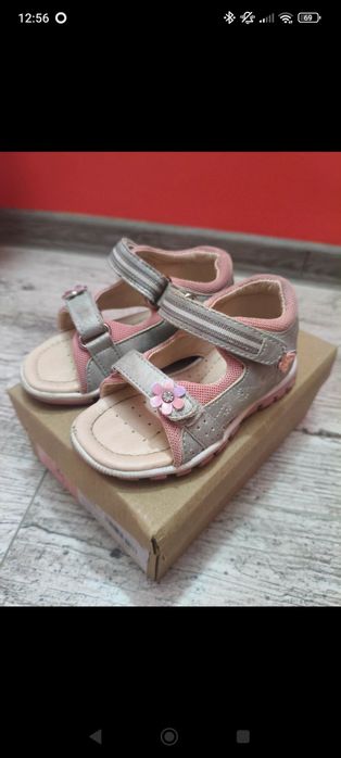 Sandały dla dziewczynki 22 Nelli 14.5cm