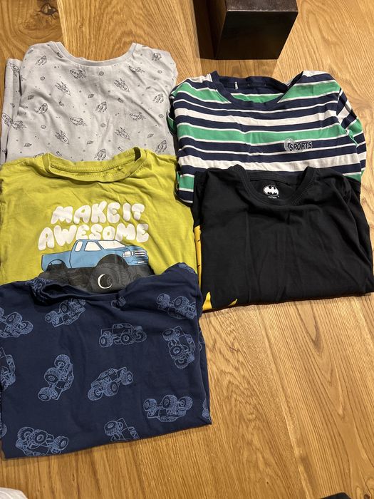 Koszulki z dlugim rekawem rozmiar 140