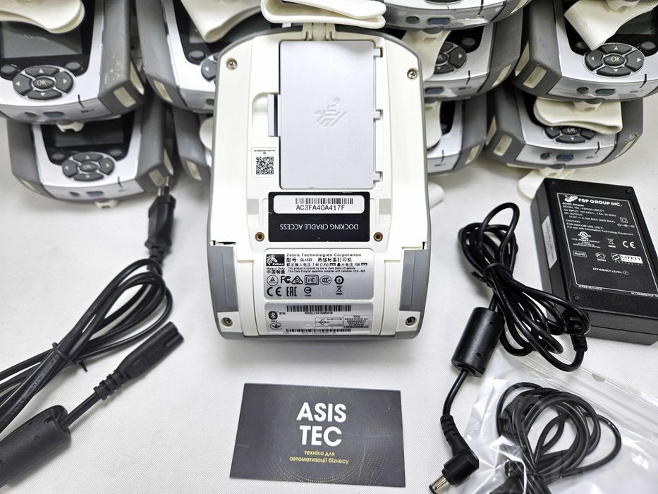 Zebra QLN320 мобільний принтер етикеток чеків 72мм Bluetooth/USB