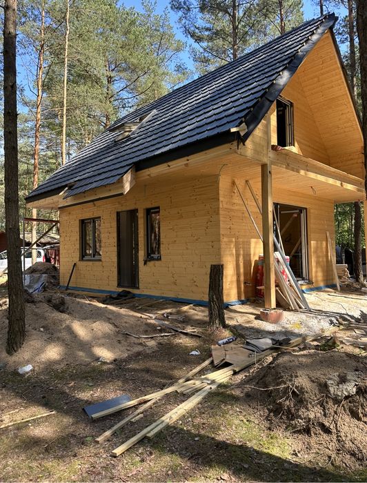 Nowoczesna Stodoła / Dom drewniany / Dom z drewna / Domek Drewniany /