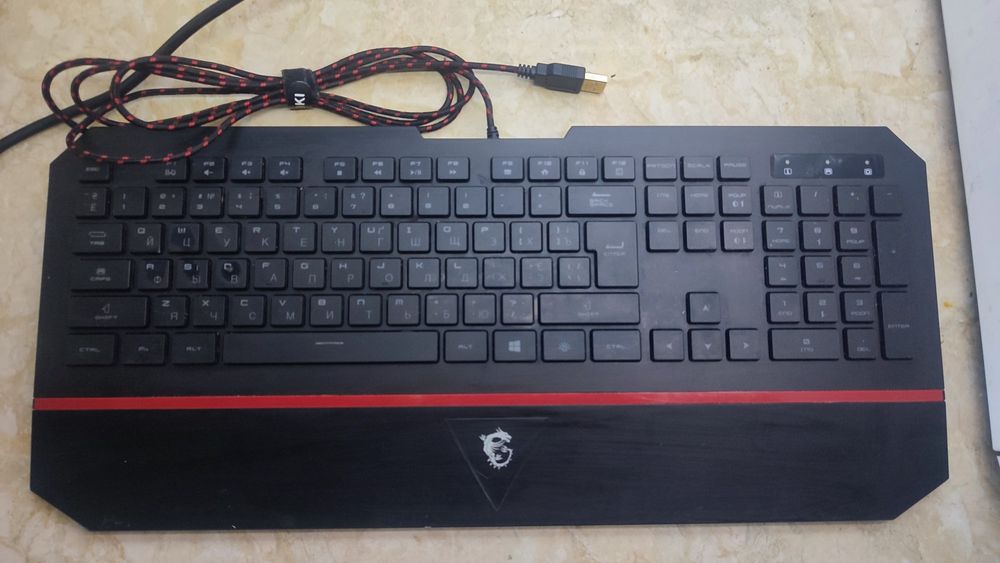 Клавиатура msi ds4100 rgb