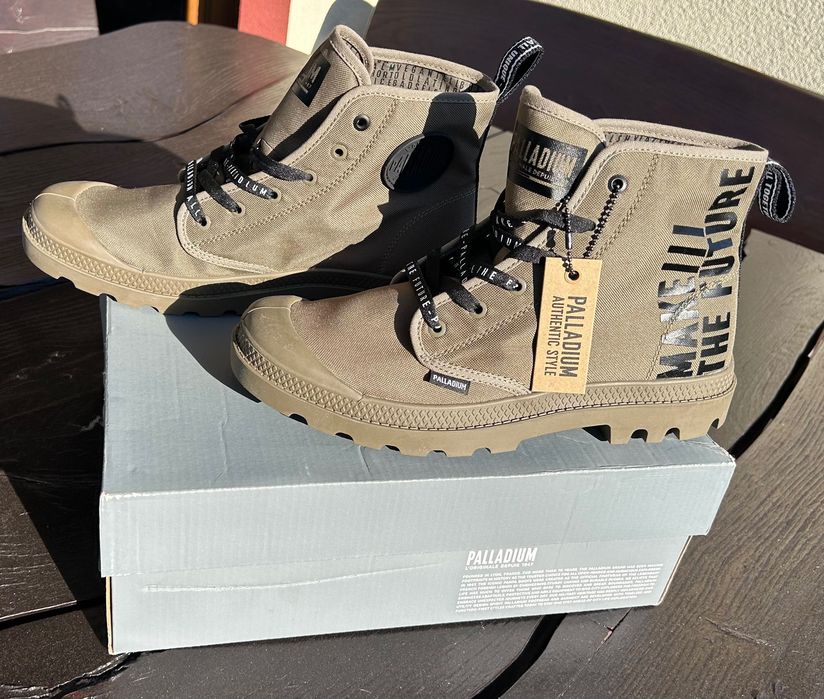 Nowe buty PALLADIUM Pampa HI Future, oliwkowe,rozm. 41