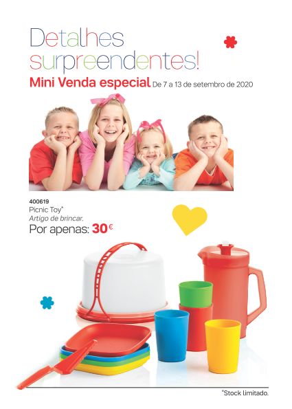 Conjunto de Brincar Tupperware