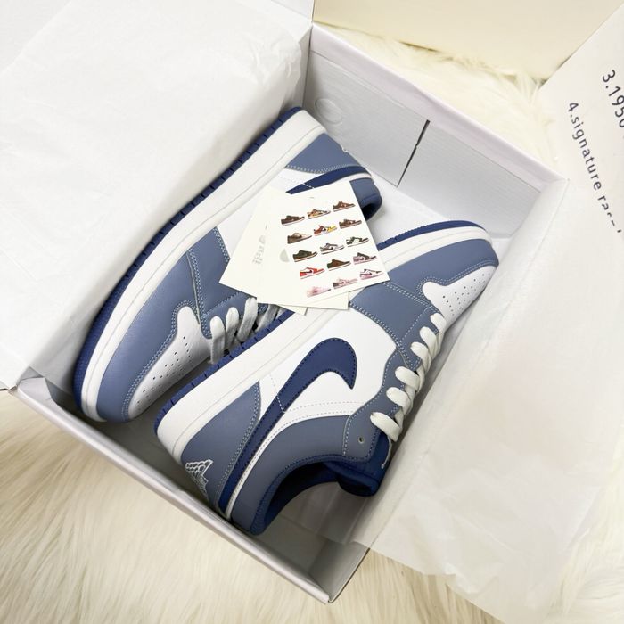 Air Jordan 1 Low Niebieskie