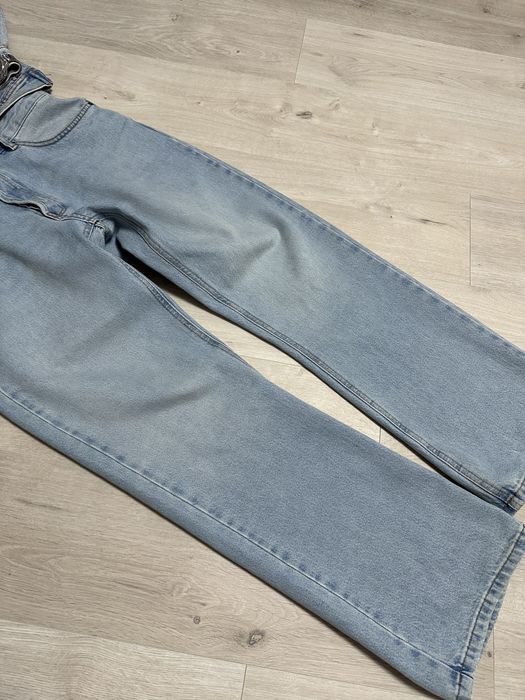 Джинси Zara flare zip 42 костюм