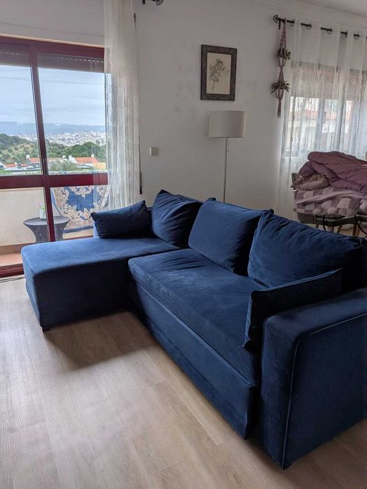 sofá azul COIMBRA