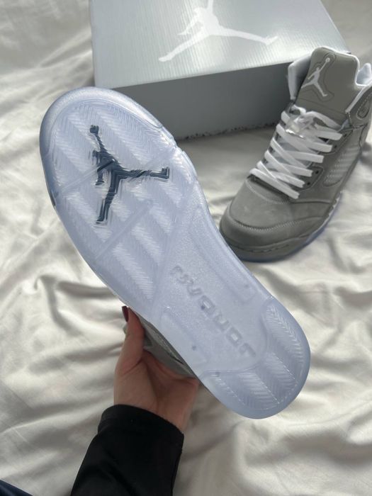 40-45 р кросівки Nike Air Jordan 5 Retro 'Wolf Grey'