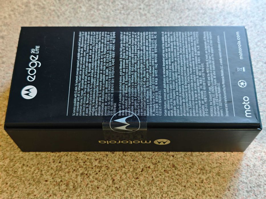 Motorola edge 20 lite 5G 8/128Gb Electric Graphite 90Hz. Гарантія