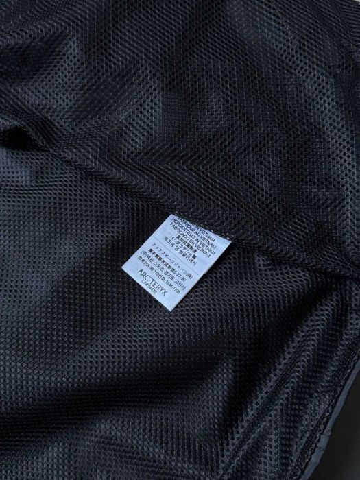 XS S S M L XL XXL — Черная Куртка Arcteryx GoreTex — Артерикс Ветровка Мужская