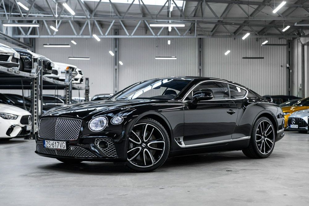Bentley Continental GT 6.0 W12 635 KM. Po serwisie. Nowe opony. Folia PPF. FV 23%.