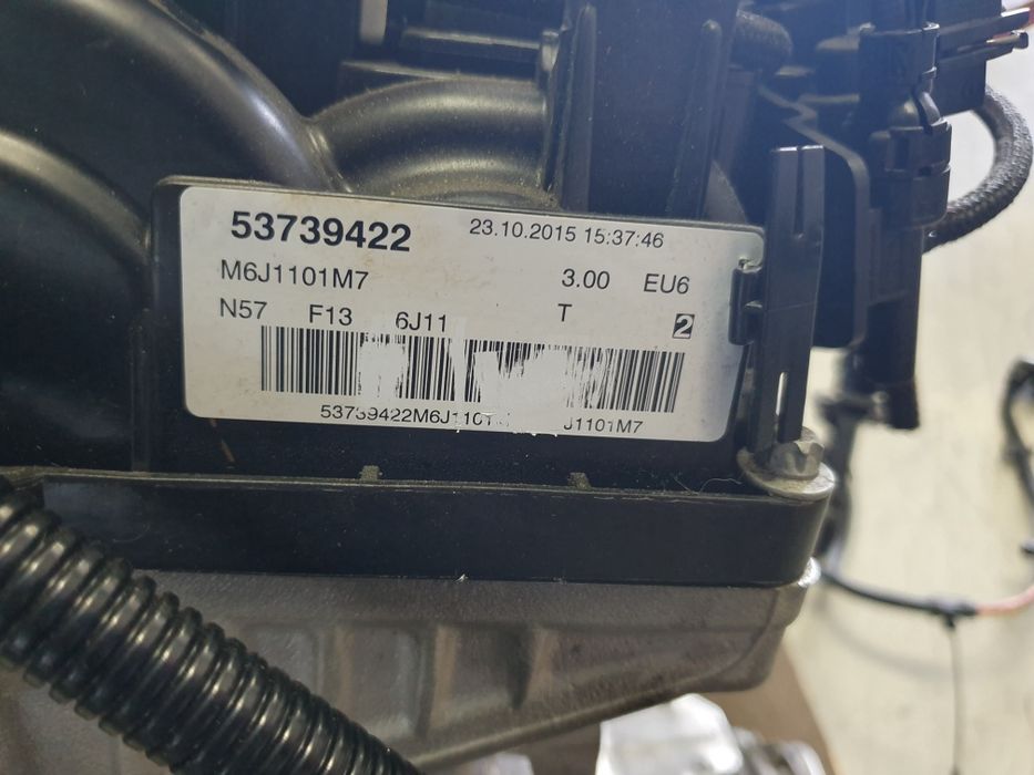 Motor BMW F13 640D 3.0D 2015 de 313cv, ref N57D30B
