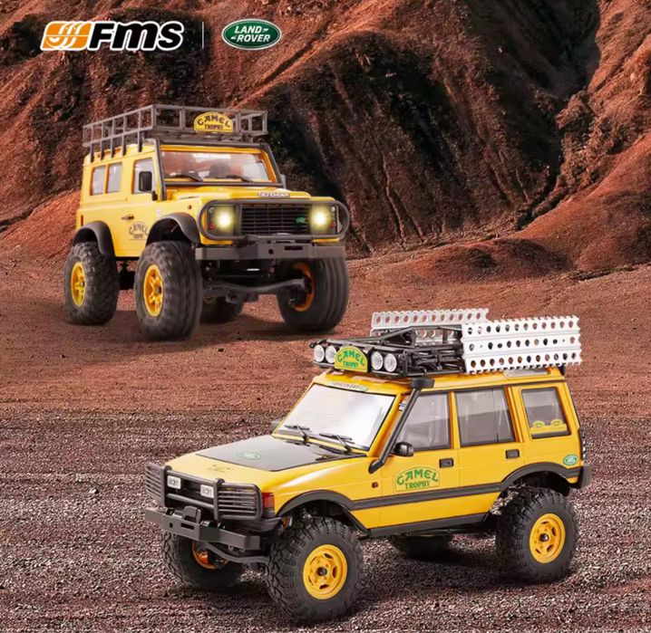 Краулери на радіокеруванні від FMS в масштабі 1/24 / машинка на пульті