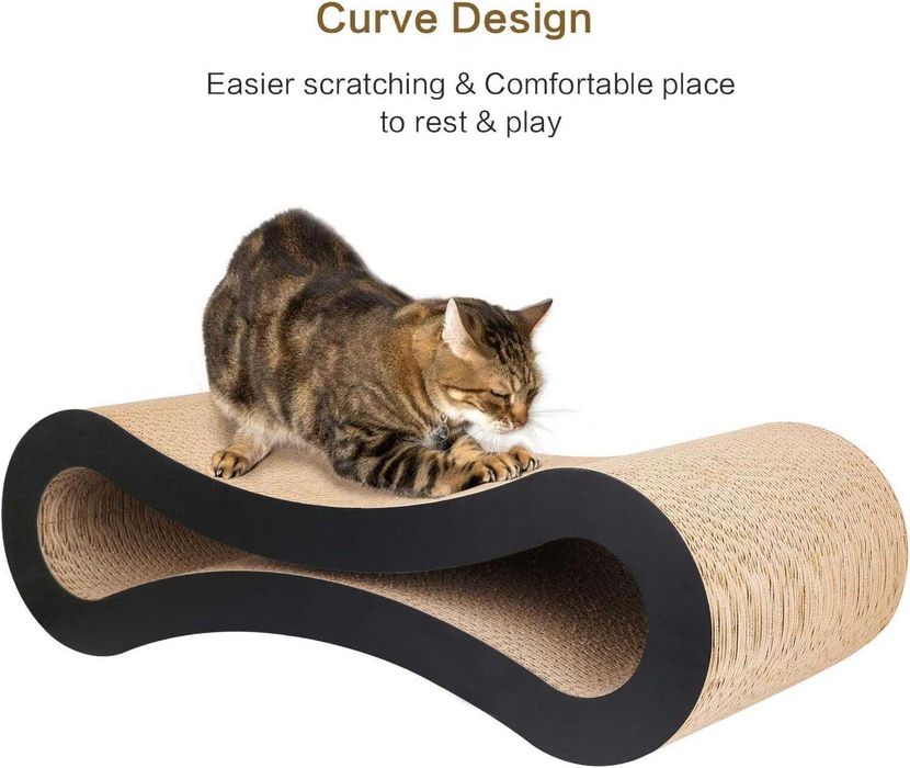 Drapak dla kota, najwyższej jakości tektura i konstrukcja PetCheer