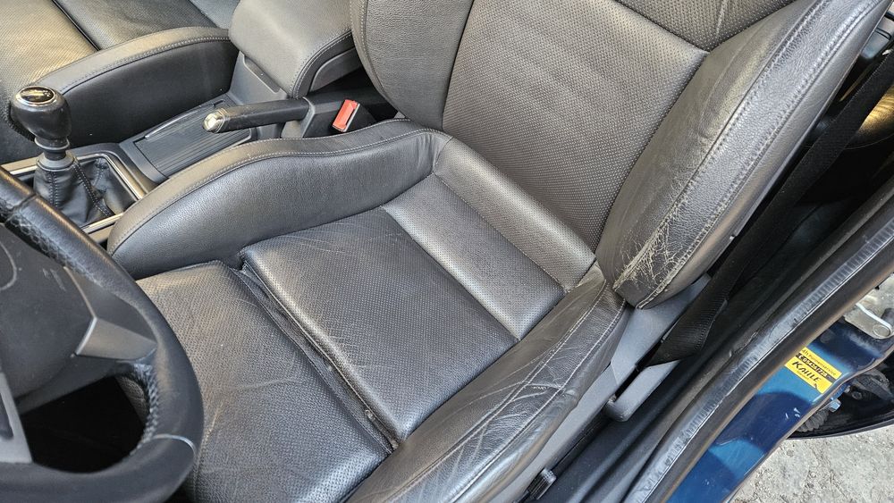 Fotele recaro opel vectra c gts HB hatchback liftback wnętrze skóra