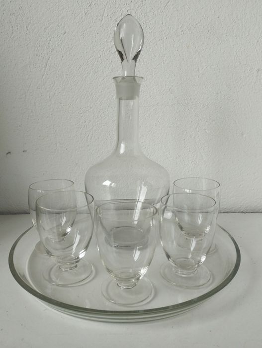 Karafki kieliszki prl karafka