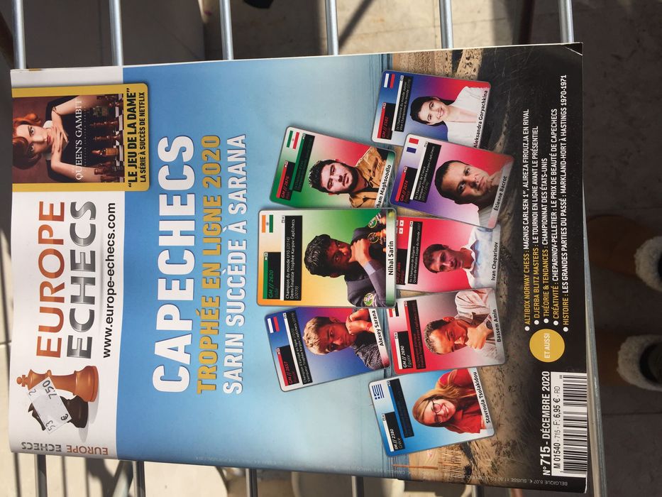 Revista de xadrez Europe Echecs ( nova)