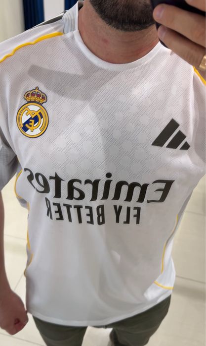 Футболка Реала Мадрід сезон 25/26 домашня біла
