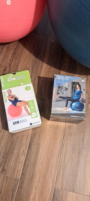 2 Bolas pilates tamanho S e M