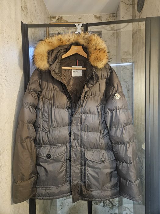 Kurtka męska parka Moncler r. XL super