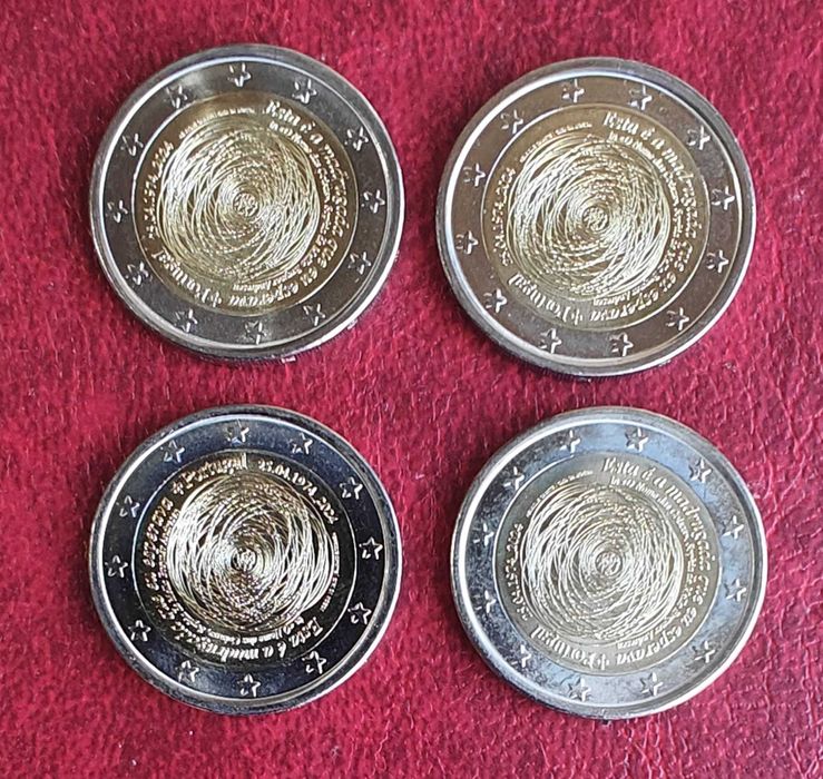 Moeda Comemorativa de 2€ – 25 de Abril 1974 (Portugal 2024)